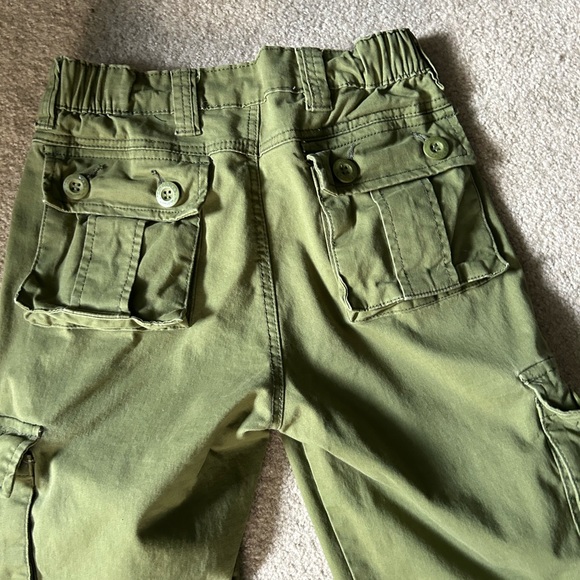 Olive Green Utility Cargo Pants – Women’s Size 2 - Picture 7 of 13